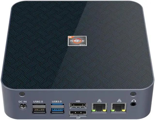 Alt view image 4 of 5 - Topton NUC Gaming Mini PC AMD Ryzen 9 5900HX R7 5800U 2*DDR4 2*M.2 NVMe SSD 2.5G LAN Micro Desktop Computer Windows 11 4K HTPC