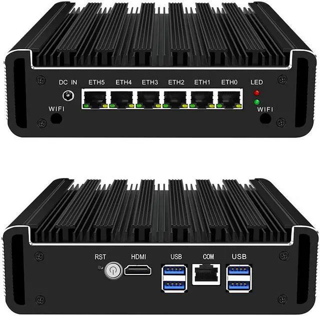 Alt view image 4 of 4 - VMware Core I7-10510U Firewall Mini PC mini computer industrial ClearOS DD-WRT m0n0wall Openwrt OPNsense Pfsense Sophos