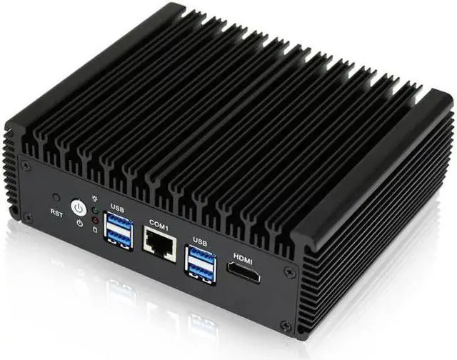 Alt view image 2 of 5 - Fanless Mini PC Pfsense Intel Core i5-1135G7 i7-1165G7 i211AT 6LAN RJ45 COM 4*USB  AES-NI Gateway Server Firewall Router
