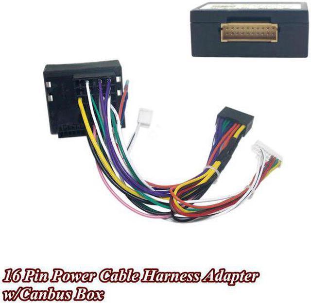 Ford RZ-09 16PIN Android Power Wire Harness Adapter Cable With