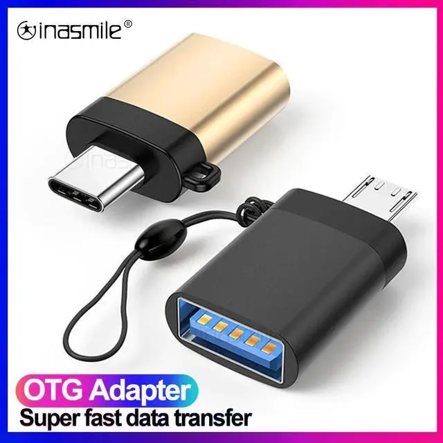 Alt view image 5 of 5 - Adapter USB Type c to usb converter for  Macbook Micro usb male to usb c female  connector cable Micro to USB 3.0