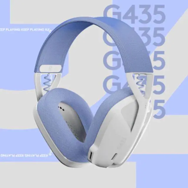 Alt view image 2 of 5 - 100% Original G435 Lightspeed Bluetooth Wireless Gaming Headphone Headst 7.1 Surround Sound Headset Built-in mics For Gamer