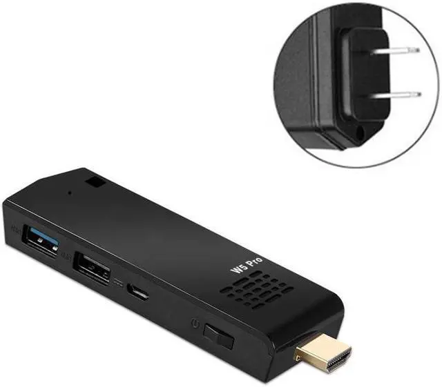 Alt view image 5 of 5 - Mini PC Windows 10 licenced Intel Z8350 Micro PC Compute Stick Quad Core 1.44GHz 2.4G&5G WiFi Compute Stick