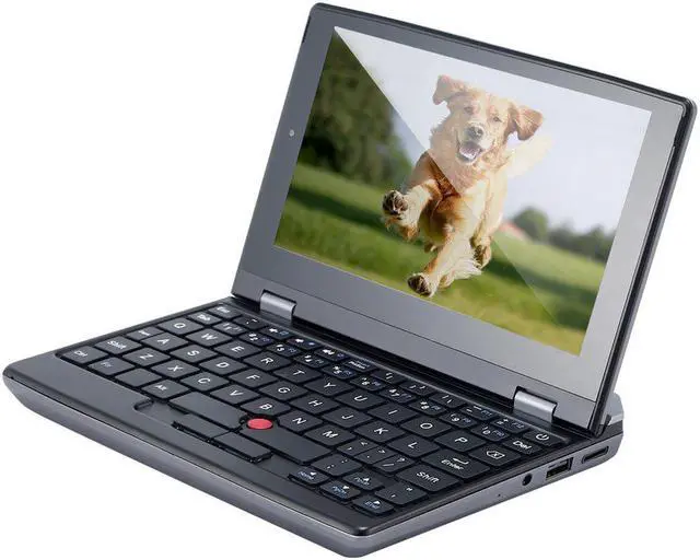 Alt view image 4 of 5 - Slim Laptop Ultrabook Intels J3455 CPU 7 Inch Mini PC Computer Netbook Touch Screen 8GB+256GB SSD