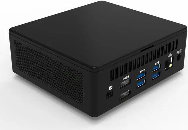 Alt view image 5 of 5 - Core i7-1165G7 Quad Core Processor Max DDR4 64GB RAM Max 3T ROM Windows 11 10 Pro Dual WIFI bluetooth Mini PC HD 4K@60Hz