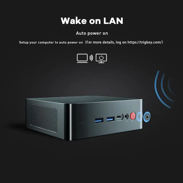 Alt view image 4 of 5 - WIFI 5 Mini PC Windows 10 HD 4K  J4125 8GB DDR4-2400 128GB/256GB Desktop PC Quad Core WiFi 5 BT Screen 60 FPS USB3.0