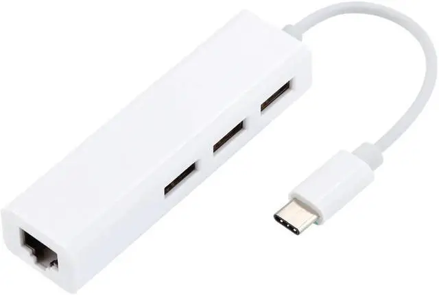 Alt view image 5 of 5 - 2021 NEW USB 3.1 HUB Type C to USB Splitter RJ45 Ethernet Lan Adapter Hub Thunderbolt 3 USB-C Dock Adapter For Macbook PC