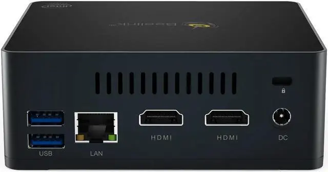 Alt view image 4 of 5 - GK MINI Windows 10 Mini PC Gamer  Gemini J4125 8GB DDR4 128GB/256GB SSD 5G WiFi 1000M 4K HTPC Windows 11 Computer