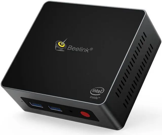 Alt view image 3 of 5 - GK Mini PC   Celeron J4125 8GB DDR4 128GB/256GB SSD Windows 10 Dual WIFI, 4K UHD WIN10 Desktop NUC Gigabit LAN