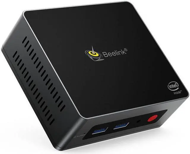 Alt view image 2 of 5 - GK Mini PC   Celeron J4125 8GB DDR4 128GB/256GB SSD Windows 10 Dual WIFI, 4K UHD WIN10 Desktop NUC Gigabit LAN