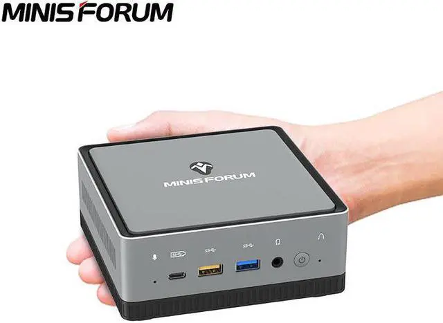 Alt view image 5 of 5 - UM700 Mini Computer 4 Cores 8 Threads AMD Ryzen 7 3750H Processor with 16GB DDR4 RAM/512GB NVMe M.2 SSD Windows 10Pro