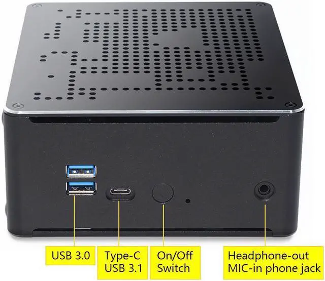 Main image of 10Th Mini Gaming PC  Core i9 10880H 9880H DDR4 RAM Xeon E-2286M i7 10750H 9850H i5 8300H Small Rugged Computer Office Linux