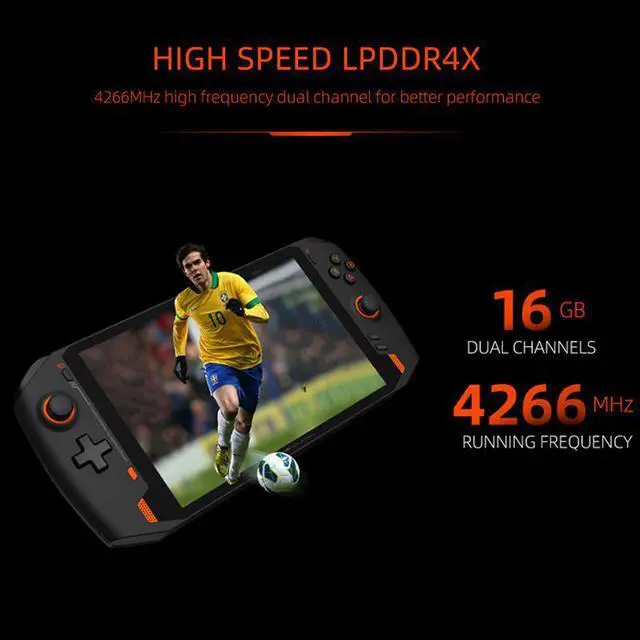 Alt view image 2 of 5 - Laptop ONEXPLAYER Game Console PC 8.4 Inch  Pocket Computer Intel i7-1195g7 16G RAM 1TB SSD IPS Touch Screen Windows 10 BT