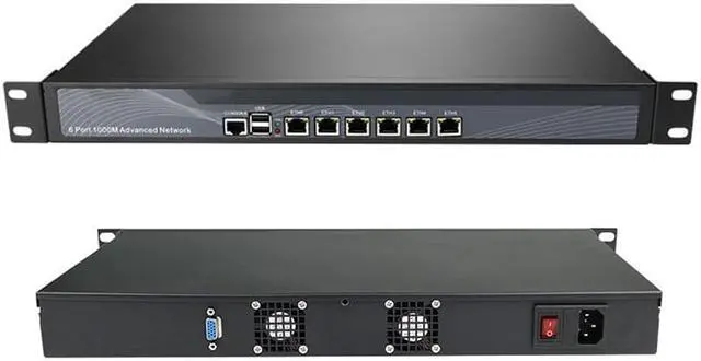 Alt view image 5 of 5 - Mikrotik Openwrt DDWRT Pfsense VPN Network Security Appliance Router PC  Core I5 3320M,(6Lan/2USB2.0/1COM/1VGA)