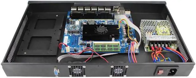 Alt view image 4 of 5 - Mikrotik Openwrt DDWRT Pfsense VPN Network Security Appliance Router PC  Core I5 3320M,(6Lan/2USB2.0/1COM/1VGA)