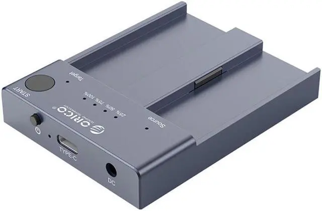Alt view image 2 of 5 - Bay M.2 Ngff Nvme Ssd Docking Station Enclosure Offline Clone M2p2-c3-c 10gbps Usb 3. 1 Type-c External Hard Drive Dock