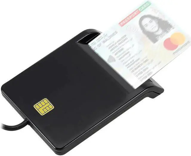 Alt view image 5 of 5 - USB 2.0 Smart Card Intelligent Card Reader DNIE ATM CAC IC ID Bank Card SIM Card Cloner Connector for Windows Linux