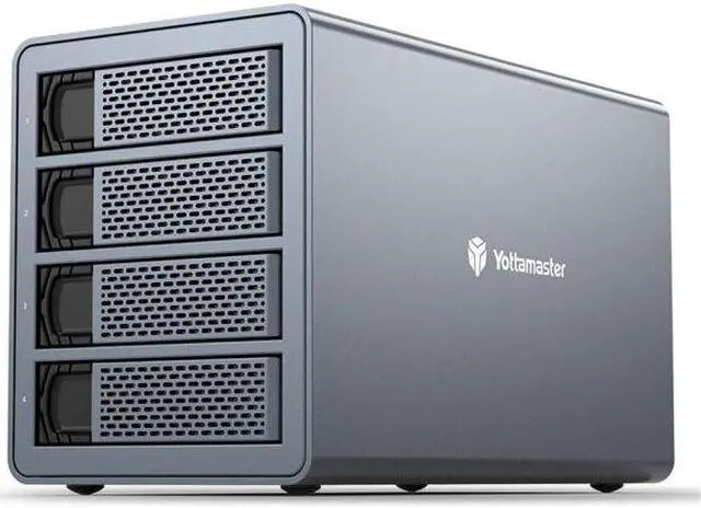 Main image of FS4RU3 4 Bay 2.5" 3.5" USB3.0 External Hard Drive Enclosure 64TB with RAID Function for NAS Expansion HDD SSD Case