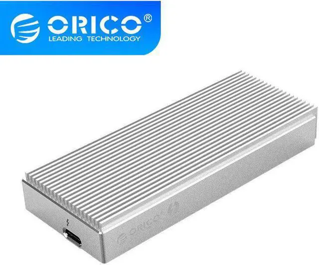 Alt view image 5 of 5 - Thunderbolt 3 40Gbps NVME M.2 SSD HDD Enclosure 2TB capacity USB Type-C interface,Transmission rate up to 40Gbps