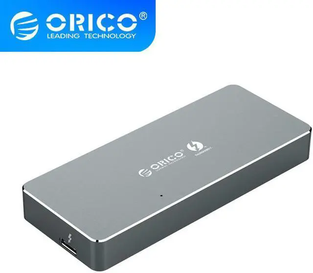 Alt view image 5 of 5 - Thunderbolt 3 NVME M.2 SSD HDD Enclosure Transmission Rate 40Gbps,2TB Capacity,Support system Windows / Mac / Linux