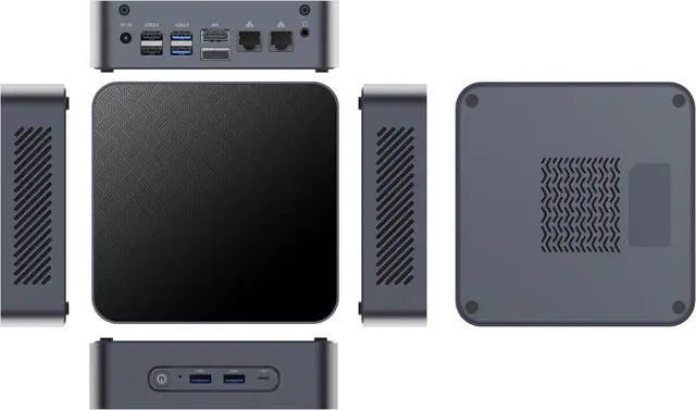 Alt view image 3 of 5 - Mini PC Ryzen 9 5900H 5900HX Windows 11 Win10 Pro Dual LAN NVMe SSD  Radeon Graphics Gaming PC DP USB3.2 Type-C AX WiFi