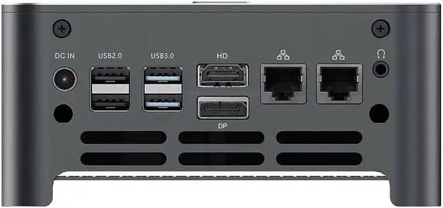 Alt view image 3 of 5 - KingNovy PC 10th Gen Core Mini PC i9 10980HK Xeon W-10885M Windows 10 32GB DDR4 2*NVMe 2 Lans Gaming PC Computer DP  3x4K