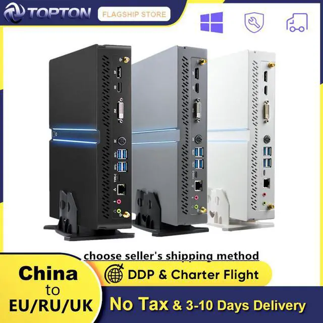 Alt view image 5 of 5 - Mini PC Gamer Intel I9 9900KF i7 9700KF GTX 1660S 1060 6G DIY Desktop Computer Cyberpunk PUBG Windows 10 2*DDR4 NVMe SSD