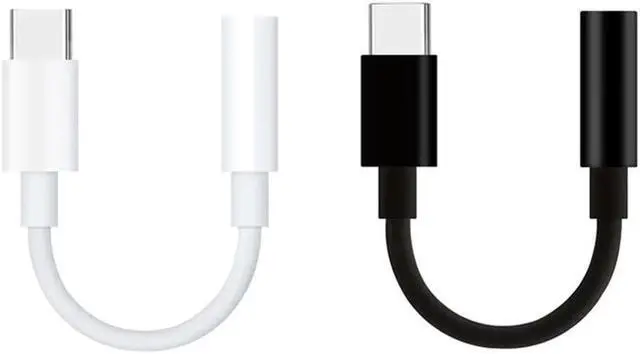 Alt view image 5 of 5 - White Type C To 3.5mm Converter Adapter USB-C Jack Earphone Headphone Cable Audio Aux Cable Adapter