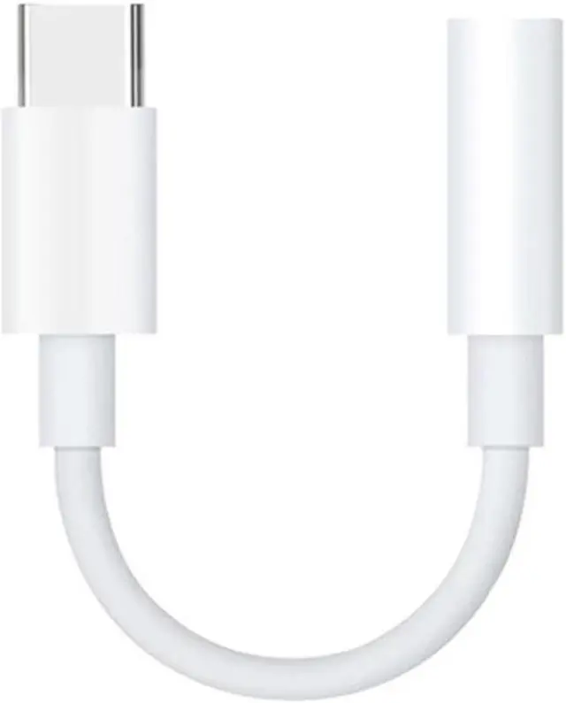 Alt view image 2 of 5 - White Type C To 3.5mm Converter Adapter USB-C Jack Earphone Headphone Cable Audio Aux Cable Adapter