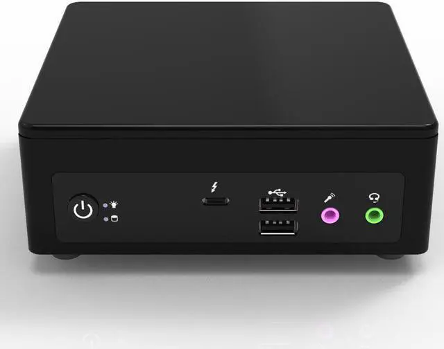 Alt view image 5 of 5 - Pro Newest Upgrade Version Compact Mini Pc  Core i7-1165G7 i5-1135G7 8 threads 12M Nuc 2*HDMI DP 4K Thunderbolt 4