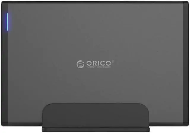 Alt view image 2 of 5 - 5Gbps 3.5 inch HDD SSD Enclosure 10TB USB 3.1 Type-C SATA to USB 3.0 External Hard HDD Box Adapter 7688C3