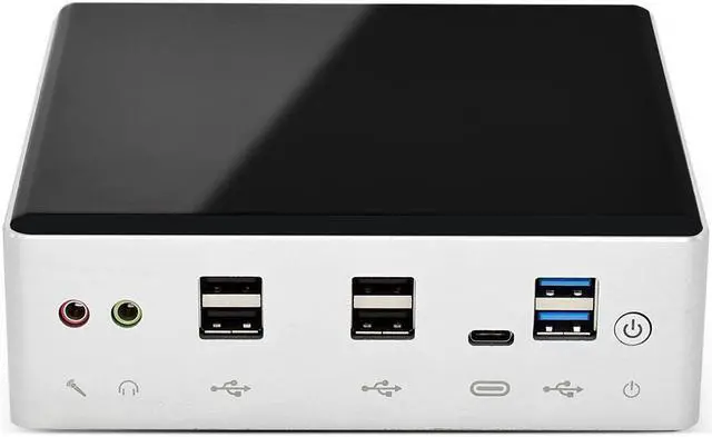 Alt view image 3 of 7 - JB95 Windows 10 Mini PC Intel Celeron N5095 DDR4 8GB 512GB SATA SSD WiFi Desktop Gaming Mini Computer  4K Video
