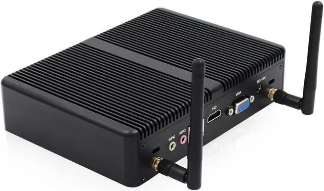 Alt view image 3 of 5 - Small Rugged desktop computer Core i5 7267U i3 7167U DDR4 RAM HDMI VGA display windows 10 pro protable Mini PC home office