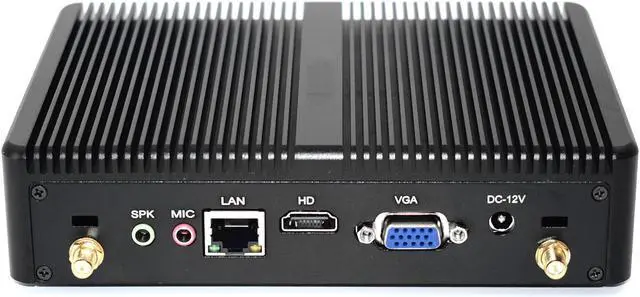 Alt view image 4 of 5 - Small Rugged desktop computer Core i5 7267U i3 7167U DDR4 RAM HDMI VGA display windows 10 pro protable Mini PC home office