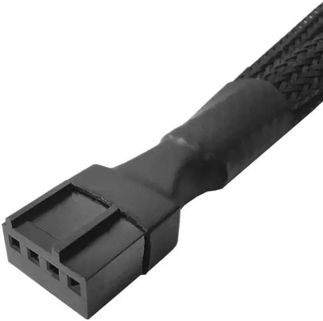 Alt view image 2 of 5 - Fan Splitter 4pin Adapter Cable 1 to 1 2 3 4 Computer CPU Cooler Fan Splitter PC Chassis Fan Extension Power Cable