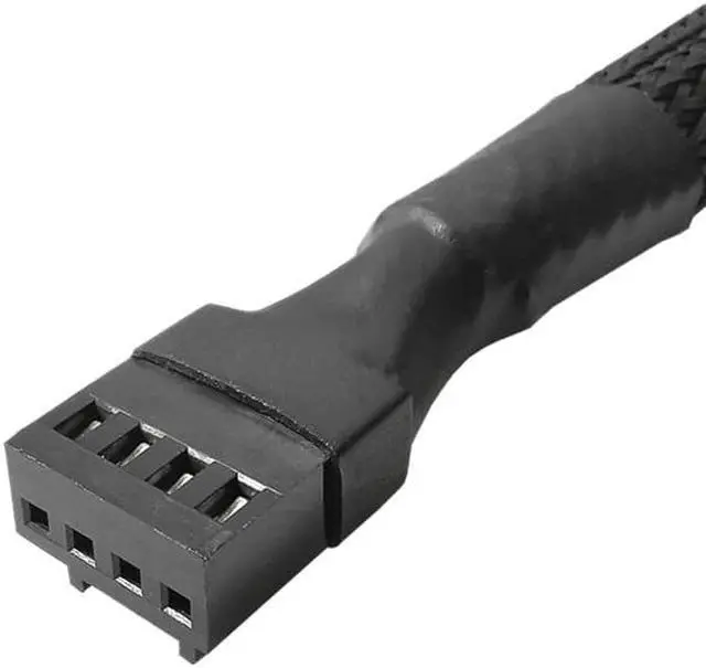 Alt view image 3 of 5 - Fan Splitter 4pin Adapter Cable 1 to 1 2 3 4 Computer CPU Cooler Fan Splitter PC Chassis Fan Extension Power Cable