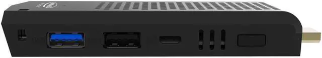Alt view image 3 of 5 - Fanless Mini PC Stick  Atom Z8350 Quad Core 1.44GHz Windows10 Licenced 4GB DDR3 64GB eMMC 2.4G/5G WiFi BT 4.0 Compute