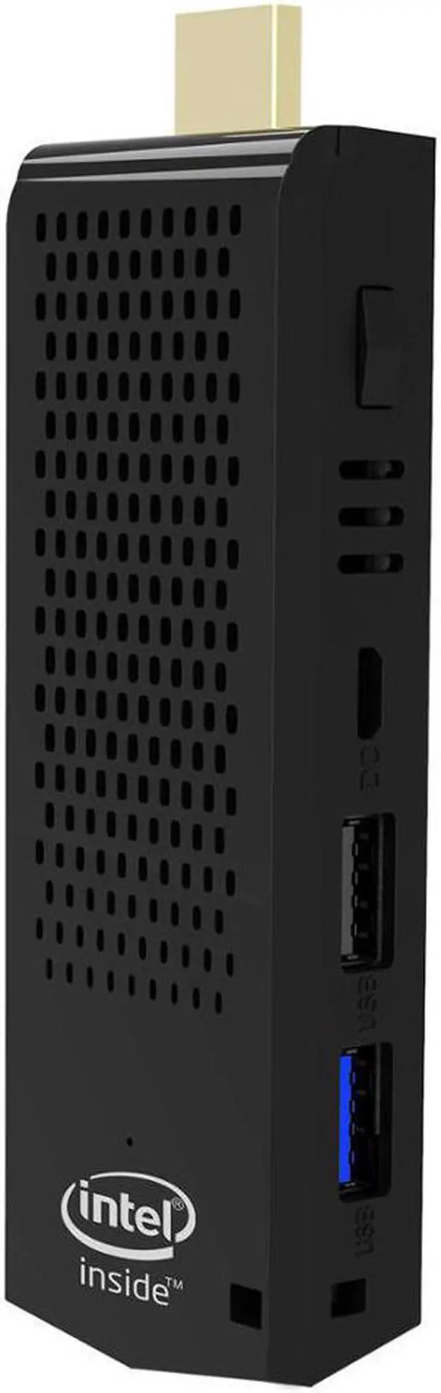 Alt view image 5 of 5 - Fanless Mini PC Stick  Atom Z8350 Quad Core 1.44GHz Windows10 Licenced 4GB DDR3 64GB eMMC 2.4G/5G WiFi BT 4.0 Compute