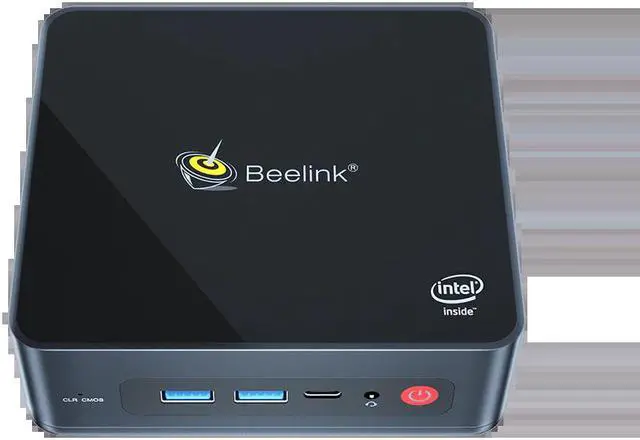 Alt view image 2 of 5 - U59 Mini PC Windows 10 Pro Intel Jasper Lake N5095 16GB DDR4 512GB Dual Screen 4K Mini Computer Gaming PC Windows 11