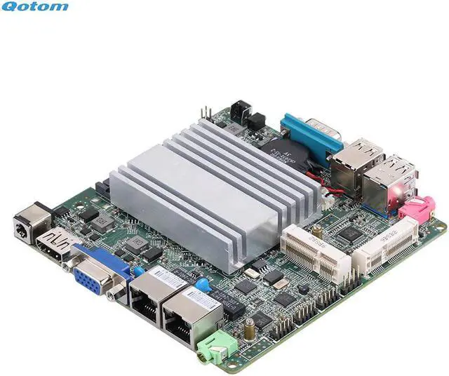 Alt view image 3 of 5 - Mini PC Q190S-CPU Celeron j1900 Quad Core 2.0 GHz/ DDR3 RAM/ MSATA SSD/ Dual LAN/ Fanless