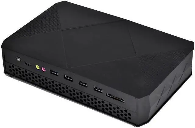 Alt view image 3 of 5 - New Gaming Mini PC i7-8709G AMD Radeon RX Vega M GH Graphics 2*DDR4 2*NVMe Computer PC Windows 10 ETH Mining 4x4K Display