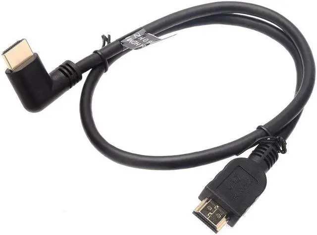 Alt view image 3 of 5 - Cable 8K 2.1 Cable 90/270 Degree Angle Adapter for Apple TV PS4 Splitter Video Audio 90 Degree HD Cable