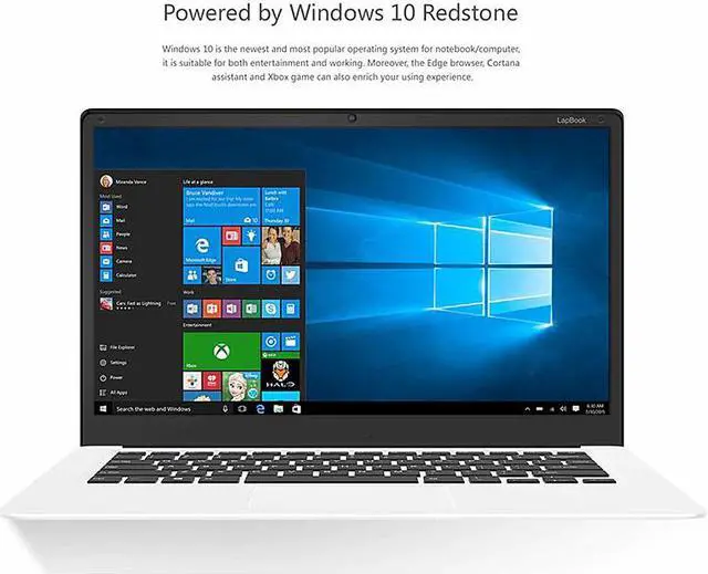 Alt view image 2 of 5 - 14.1 Inch Newest Laptop CWI533 Windows 10 PC Intel APOLLO LAKE N3450 CPU 4+64GB 1920*1080 IPS 64-Bit PC With Single Camera
