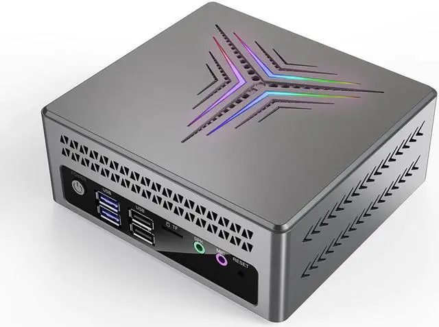 Alt view image 5 of 5 - JK01 Windows 10 Mini PC  Processor N5095 16GB DDR4 512GB SSD Dual Screen LAN VGA BT4.2 Mini Computador Gamer VS Beelink U59