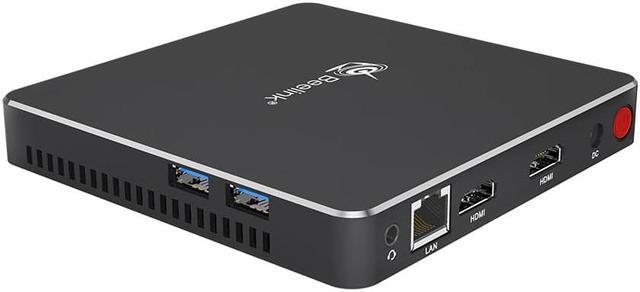 Alt view image 2 of 5 - T34 Mini PC  celeron N3450 6GB 128GB Windows 10 dual WIFI, 4K UHD WIN10 Desktop PC linux game NUC