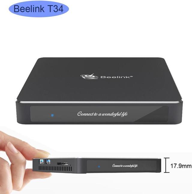 Alt view image 5 of 5 - T34 Mini PC  celeron N3450 6GB 128GB Windows 10 dual WIFI, 4K UHD WIN10 Desktop PC linux game NUC