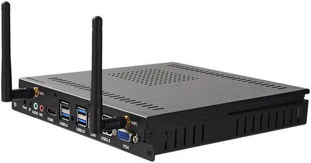 Alt view image 4 of 5 - OPS Mini PC Computer Core i7 8G RAM 256GB SSD Windows 10 Linux Gaming PC HD Desktop Computer Portable Industrial Gaming PC