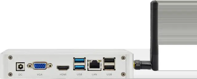 Main image of Mini PC Windows 10 Pro Linux Ubuntu Intel Atom Z8300 Z8350 Celeron J1900 Processor Thin Client Industrial Pocket Computer