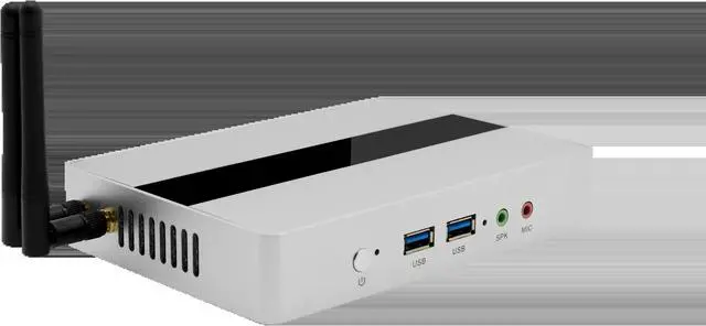 Alt view image 2 of 5 - Mini PC Windows 10 Pro Linux Ubuntu Intel Atom Z8300 Z8350 Celeron J1900 Processor Thin Client Industrial Pocket Computer
