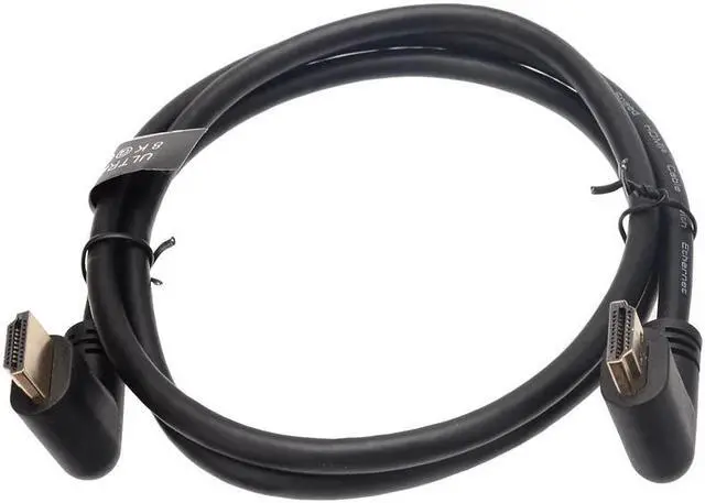 Alt view image 2 of 5 - 8K*4K 60HZ 2.1 -compatible 120HZ & 8K 60HZ UDLR(Up, Down, Left,Right) 90/270 Degree Angled  2.1 4K&120HZ / 8k&60HZ